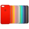 Чехол Silicone Case iPhone 5/5s/SE (силикон/микрофибра)