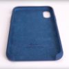 Чехол Silicone Case iPhone XS Max (силикон/микрофибра) 52