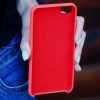 Чехол Silicone Case iPhone 6 Plus/6s Plus (силикон/микрофибра) 87
