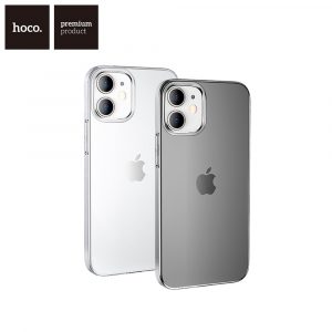 Тонкий прозрачный силиконовый чехол Hoco Light Series iPhone 12 mini