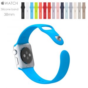 Силиконовый ремешок Apple Watch 38мм/40мм (26 цветов)