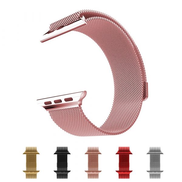 Металлический ремешок Milanese Loop Apple Watch 38мм (5 цветов)