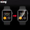 Премиум защитная гидрогелевая плёнка Ainy Apple Watch 38мм 999