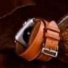 Кожаный ремешок Watch strap set 3 in 1 Apple Watch 38мм 1027
