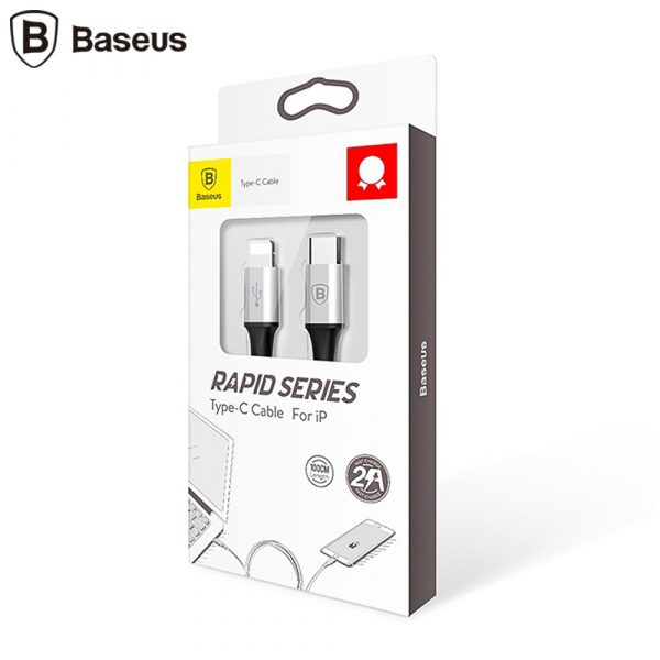 Кабель Baseus USB-C to Lightning Rapid Series (1 м)