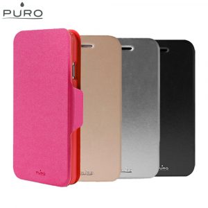 Кожаный чехол-книжка для iPhone 6/6S Puro eco-leather
