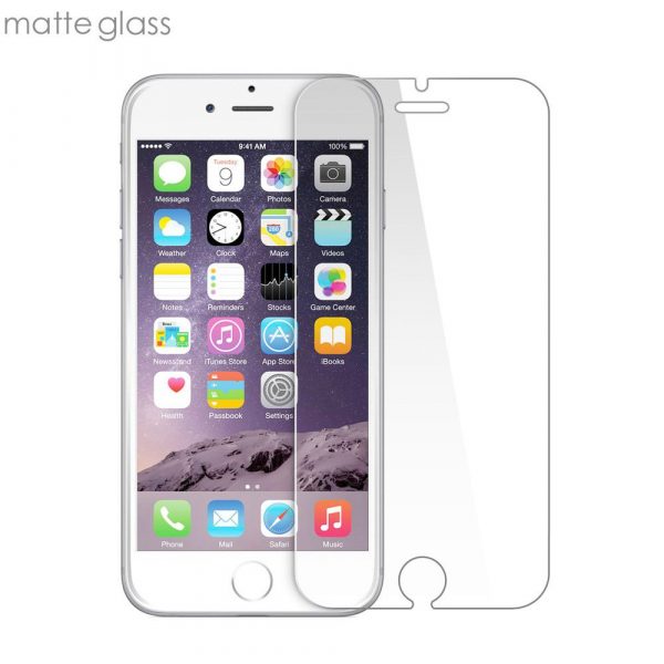 Матовое защитное стекло iPhone 6 Plus/6s Plus (только перед)