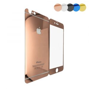 Комплект зеркальных защитных стекол iPhone 6/6s