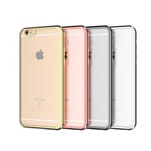 Чехол Сhrome edge iPhone 6 Plus/6s Plus (силикон)