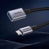 Адаптер UGreen® USB-C to USB-A 3.0 OTG Cable (125 мм / Nylon Braid) 3551