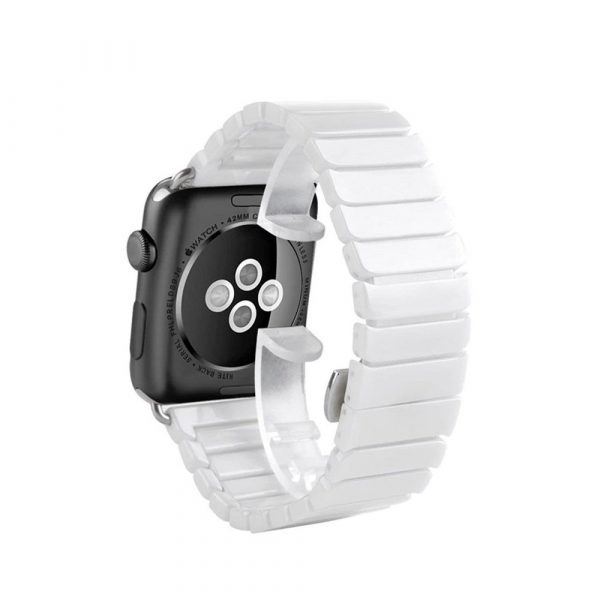 Ремешок Ceramic Links band Apple Watch 42мм/44мм (белый)
