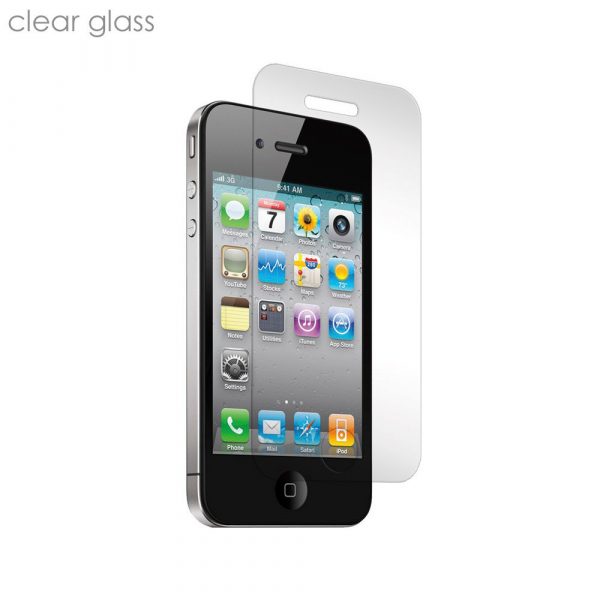 Защитное стекло iPhone 4/4S (только перед)
