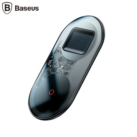 Беспроводное зарядное устройство Baseus Simple 2 in 1 Wireless Charger (24W)