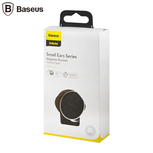 Автодержатель Baseus Small Ears Vertical Magnetic Holder (клеевая платформа) (SUER-B01)