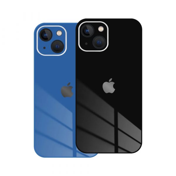 Стеклянный чехол Glass Case iPhone 13